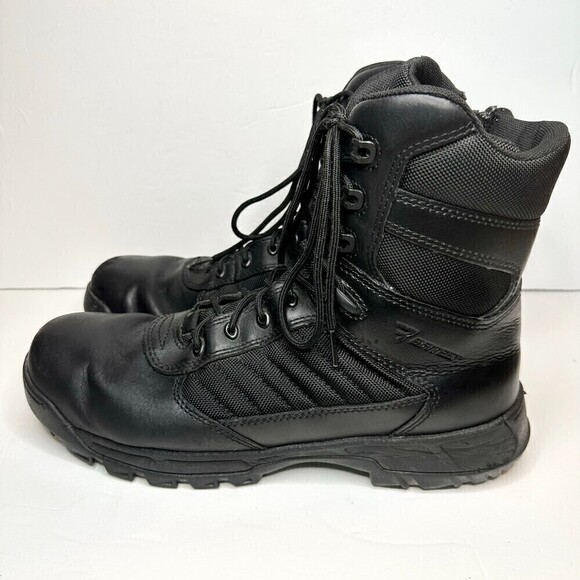 Bates Tactical Sport 2 Tall Side Zip Boots Black E03180 Size 12 - Picture 1 of 8